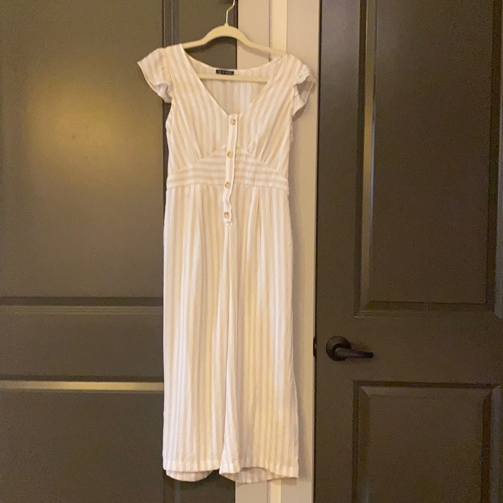 As U Wish Jumpsuit Size Small